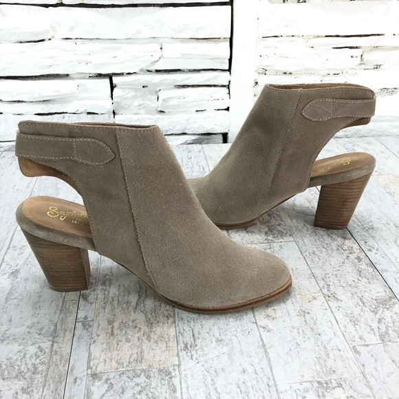 Seychelles Caravan Open Back Booties Sz 9.5 - Picture 4 of 8